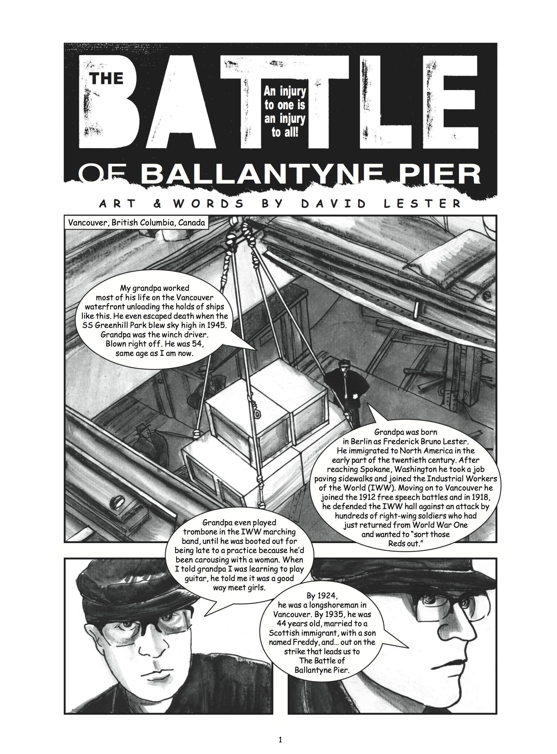 New Comic: The Battle of Ballantyne Pier
