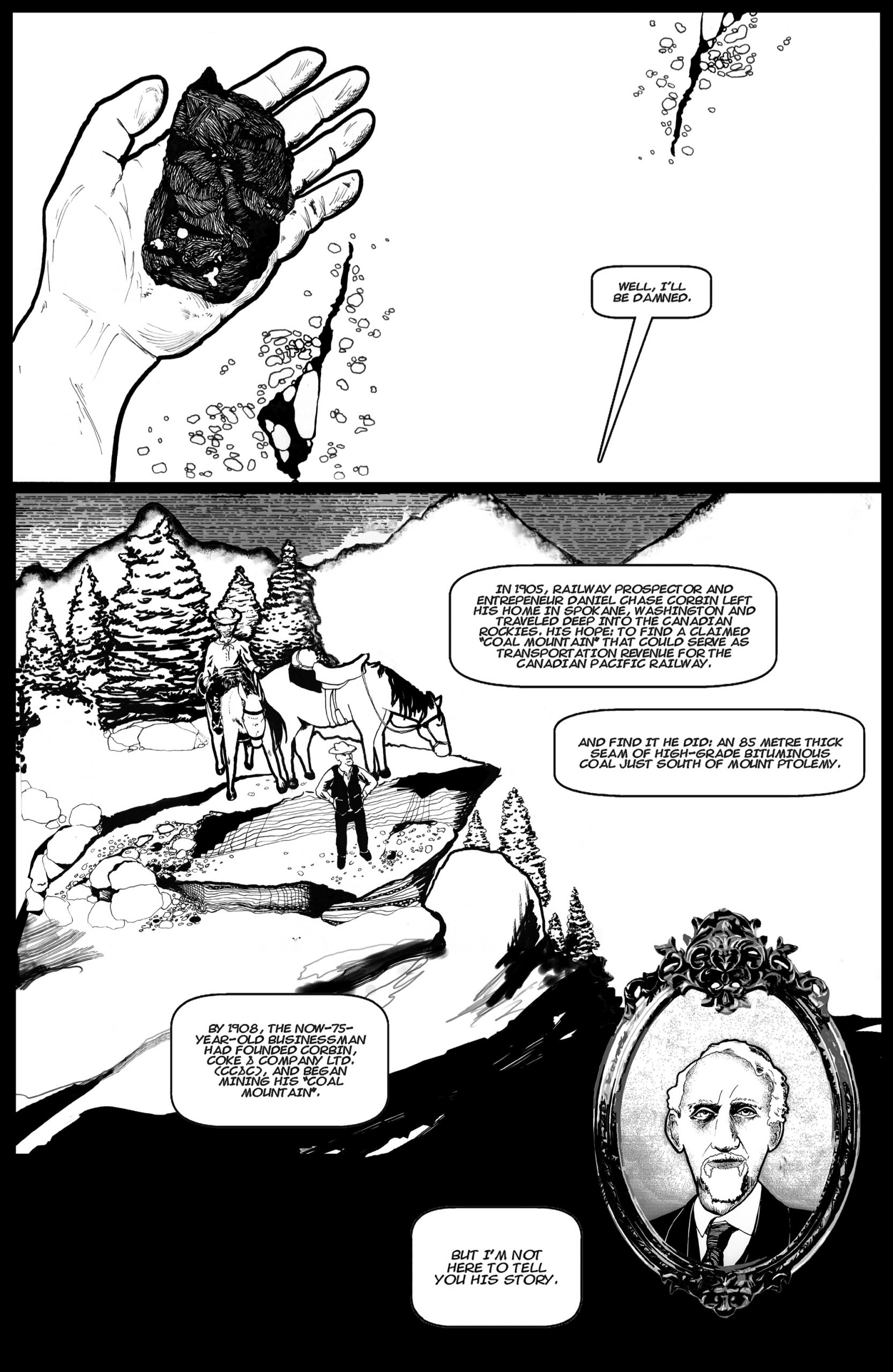 Preview #11: Coal Mountain: A Graphic Re-telling of the 1935 Corbin Miners’ Strike