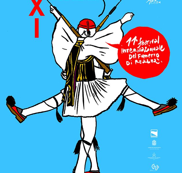 GHC Member Kara Sievewright Attends “Komikazen” Political Comics Festival in Italy