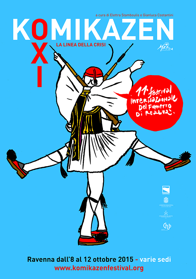 GHC Member Kara Sievewright Attends “Komikazen” Political Comics Festival in Italy