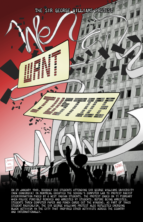 Poster #18: The Sir George Williams Protest